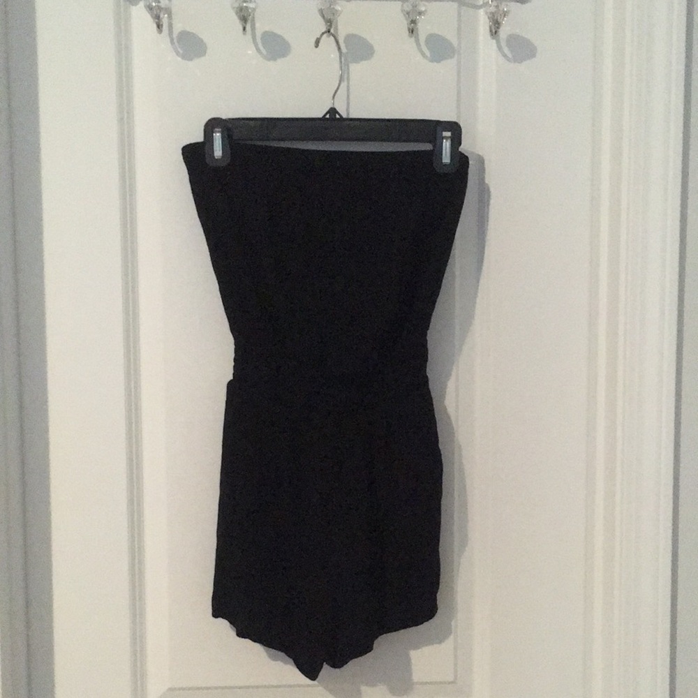 Off shoulder short-all